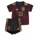 Günstige Deutschland Serge Gnabry #10 Babykleidung Auswärts Fussballtrikot Kinder WM 2022 Kurzarm (+ kurze hosen)